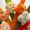 Colorful plush hand-cranked toys are cute and fun, making sounds while swinging. They are educational toys for children's intelligence and early education Application Scenario